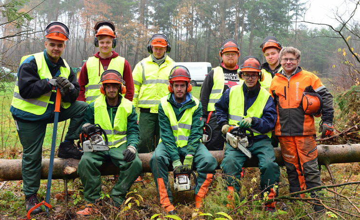 Motorsägenlehrgang Werkerausbildung